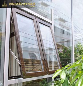 Cửa sổ nhôm xingfa mở hất và mở lật