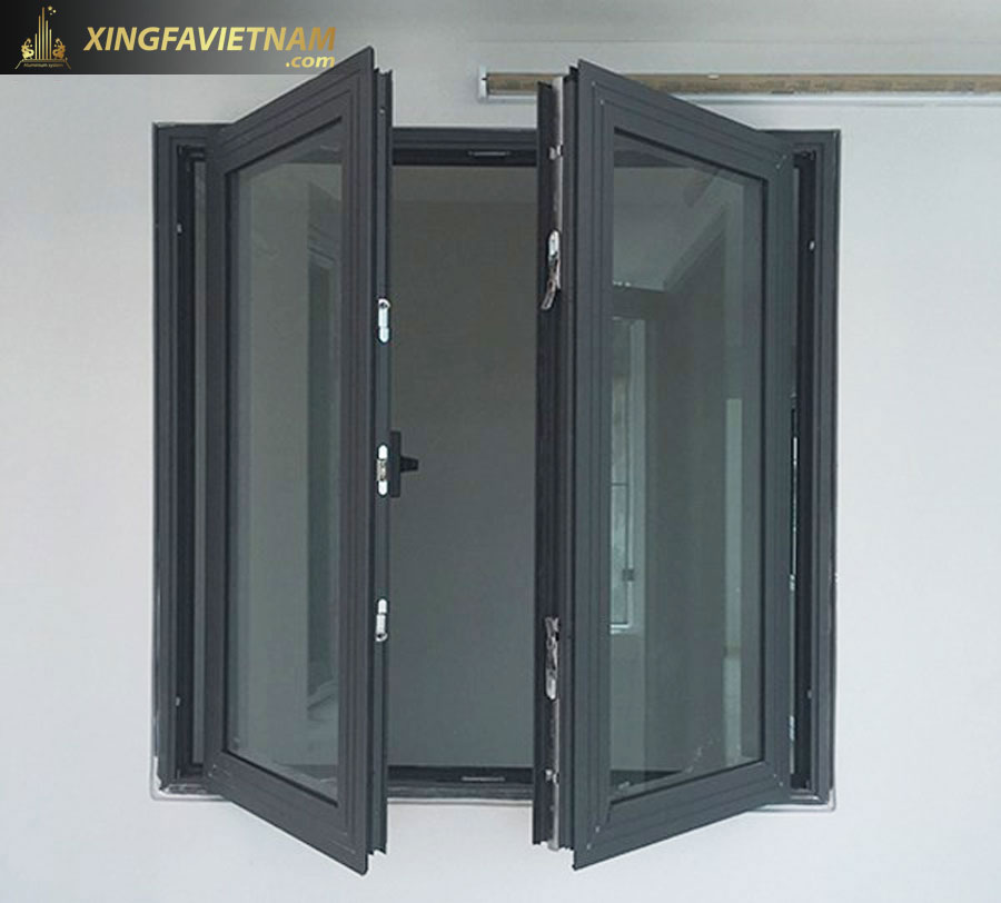 Cửa sổ 2 cánh mở quay Nhôm Xingfa Việt Nam Hệ 55