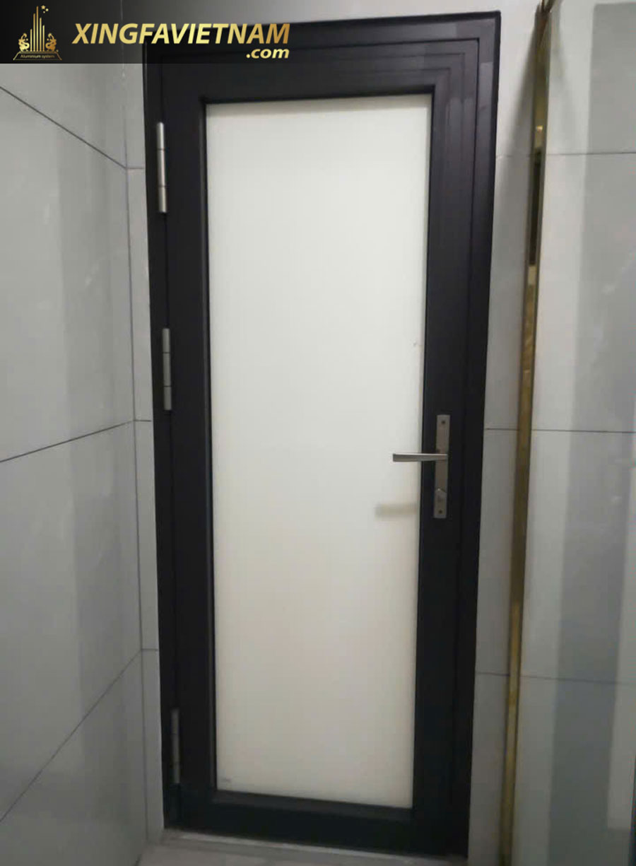 Hình ảnh hoàn thành thi công lắp đặt cửa nhôm cho anh Cường tại Cà Mau