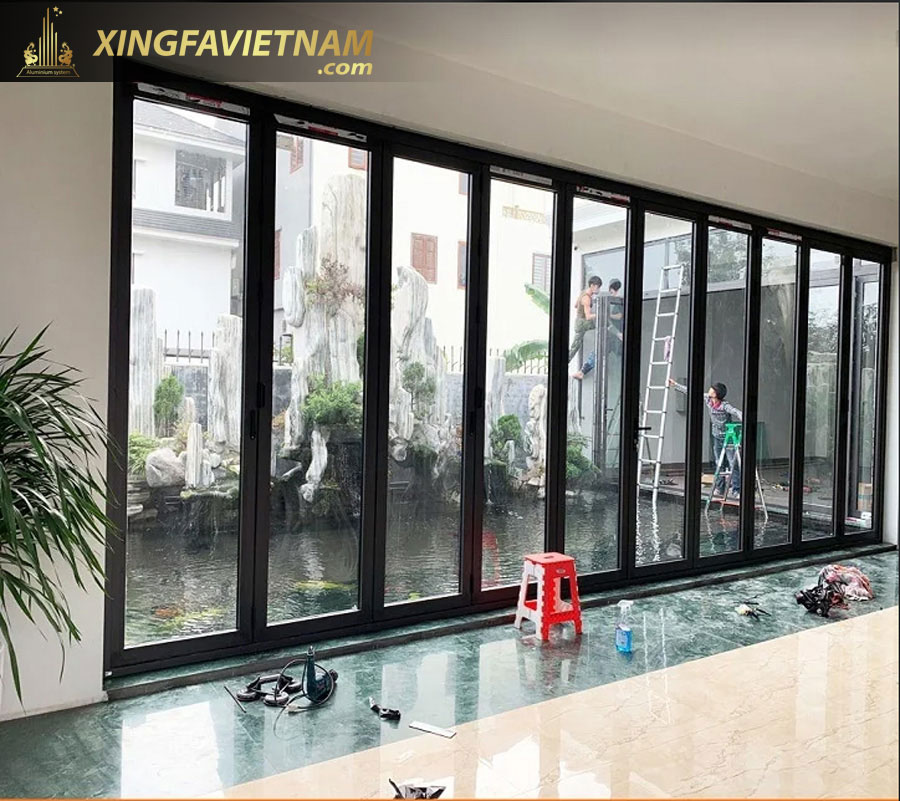 Hình ảnh thực tế chụp tại công trình lắp đặt nhà Anh Huy