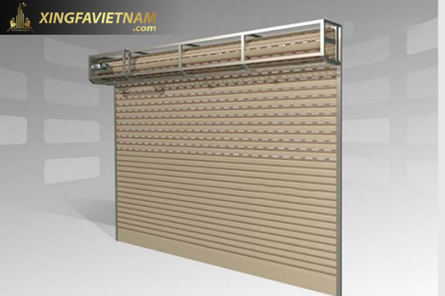 CỬA CUỐN KHE THOÁNG CÔNG NGHỆ ĐỨC XF 538 – NAN DÀY 1.2MM
