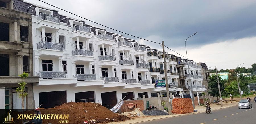 Hình ảnh thực tế thi công lắp đặt cửa nhôm Cho Dự Án Nam Phương City tại TP. Bảo Lộc