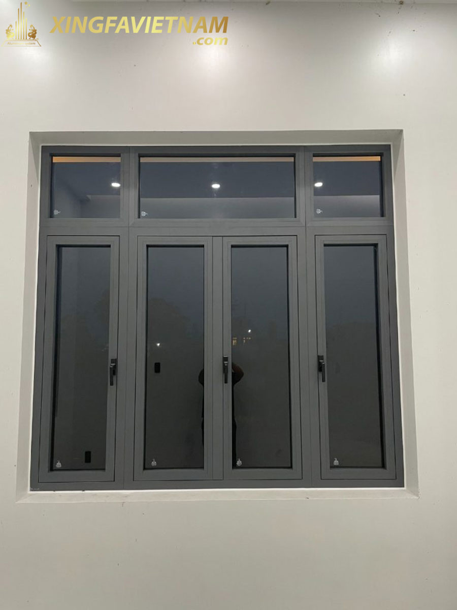 Hình ảnh thi công cửa nhôm tại nhà Chú Minh – Chú Nghĩa