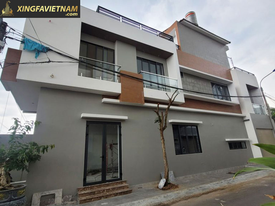Tổng quan thi công cửa nhôm tại nhà chị Lan