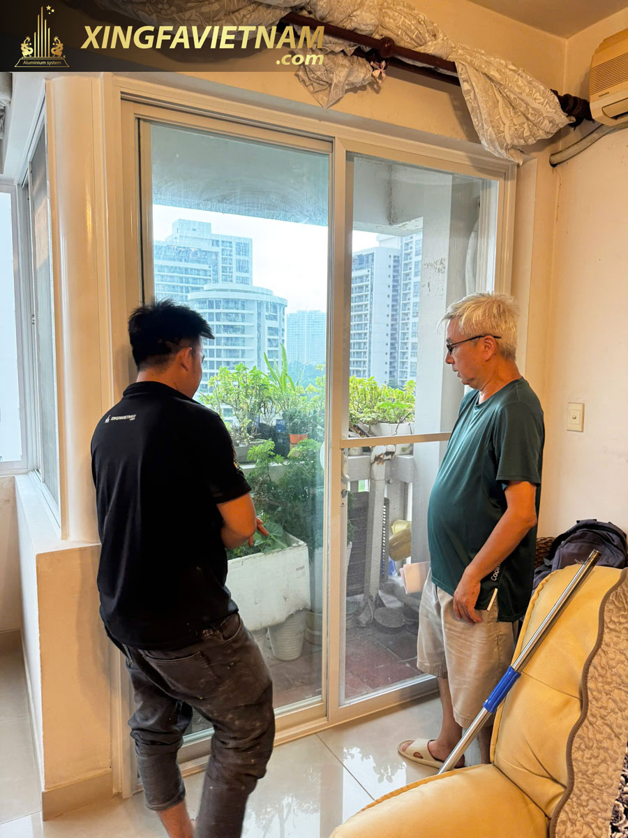 Hình ảnh hoàn thành và bàn giao hạng mục nhà anh Wilson