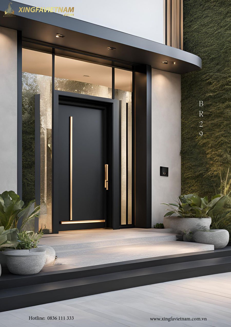Cửa Chính Biệt Thự Cao Cấp – BR29