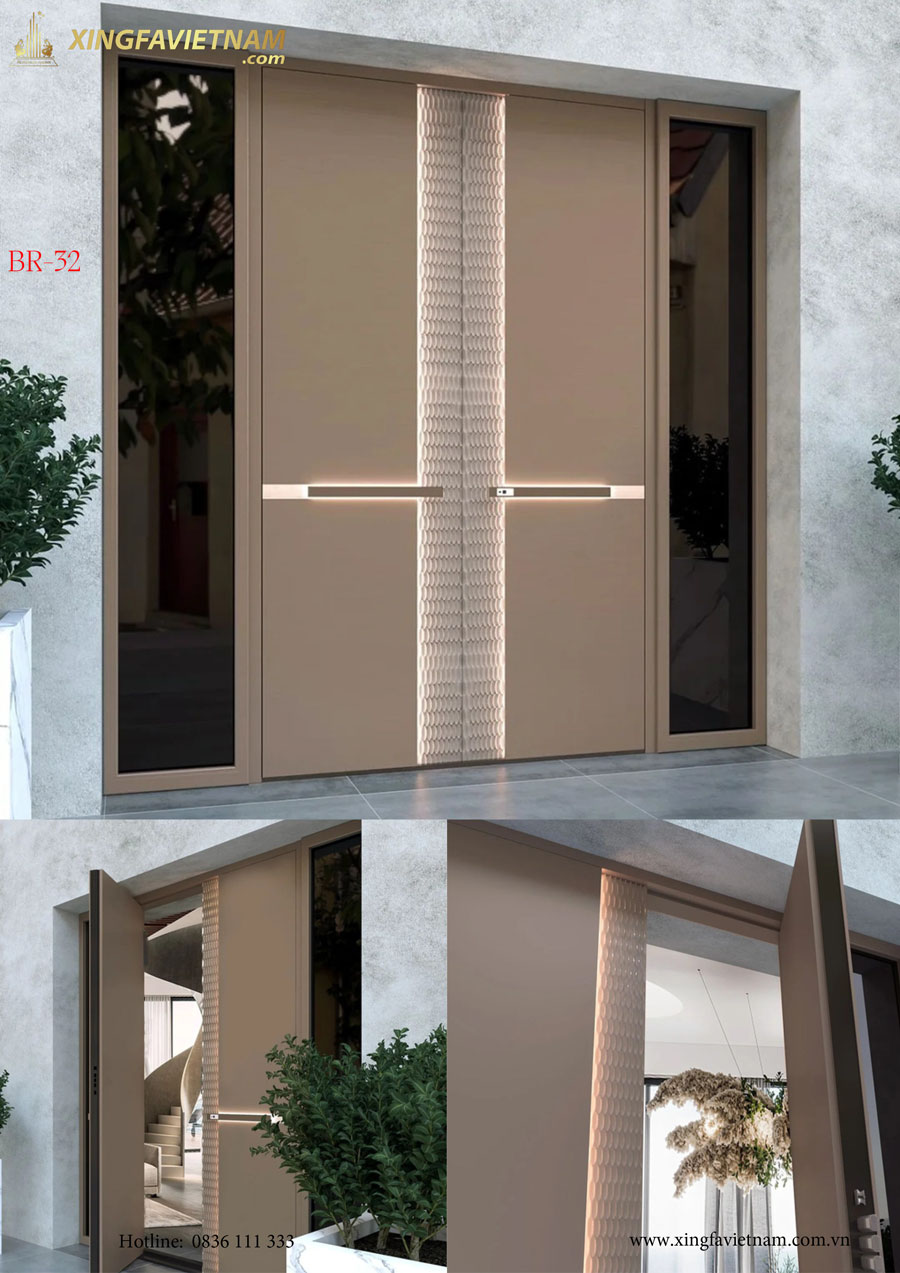 Cửa Chính Biệt Thự Cao Cấp – BR32