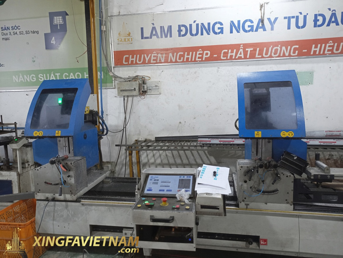 máy CNC nhà máy xingfa việt nam