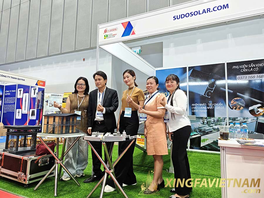 Triển lãm Vietnam ETE & Greenergy Expo: Xingfa Việt Nam Bùng Nổ